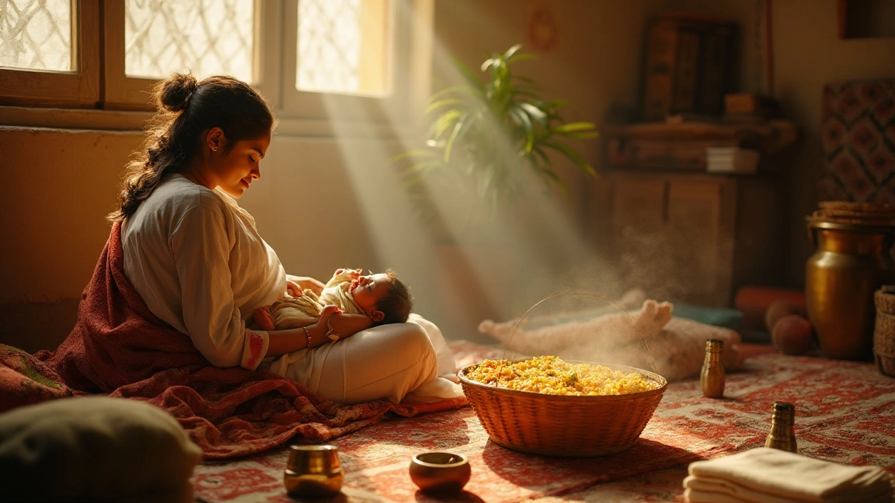 Ayurveda First 40 Days Explained: Sutika Care, Diet, Massage, and Modern Safety